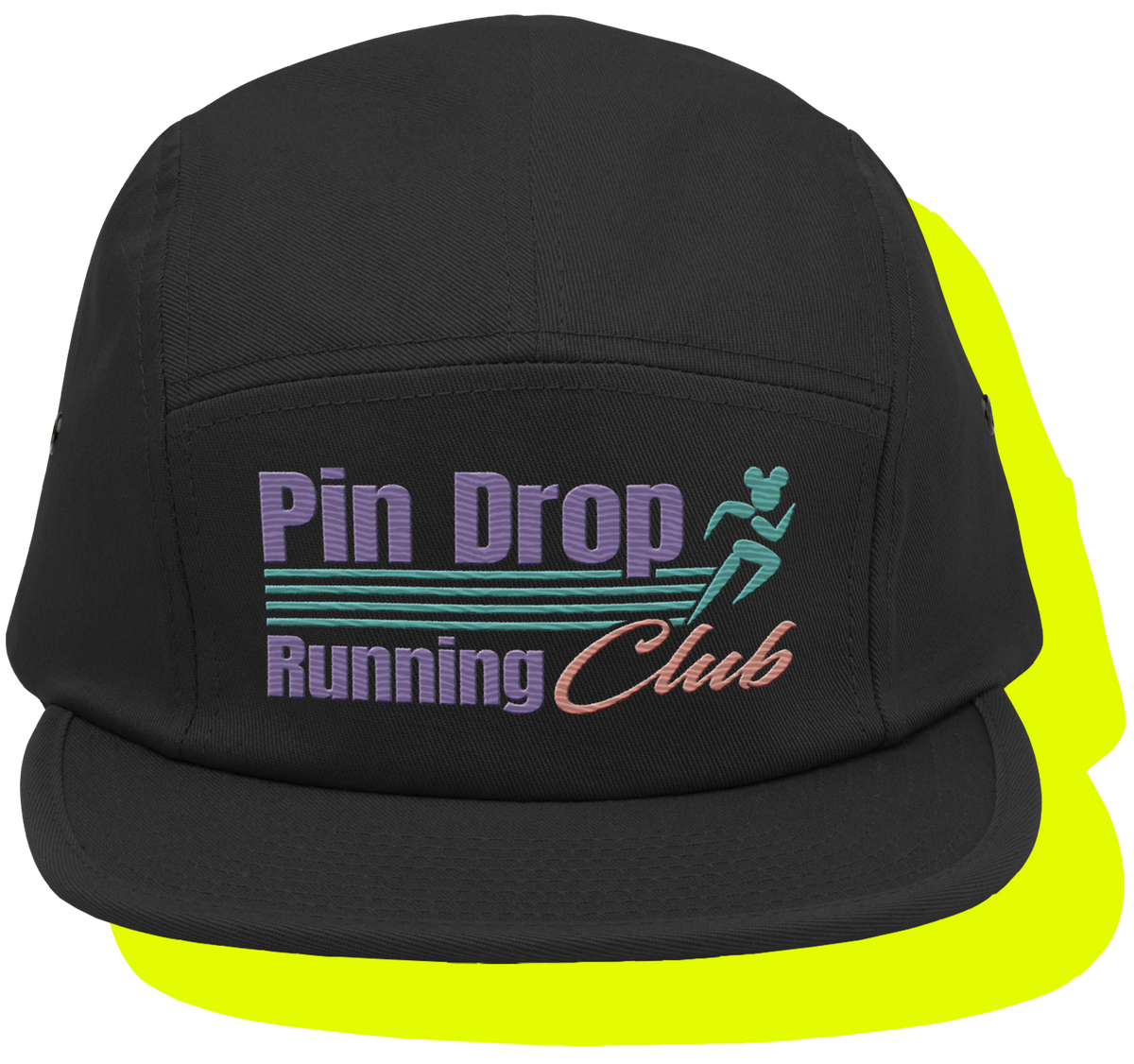 Pin Drop Running Club Five Panel