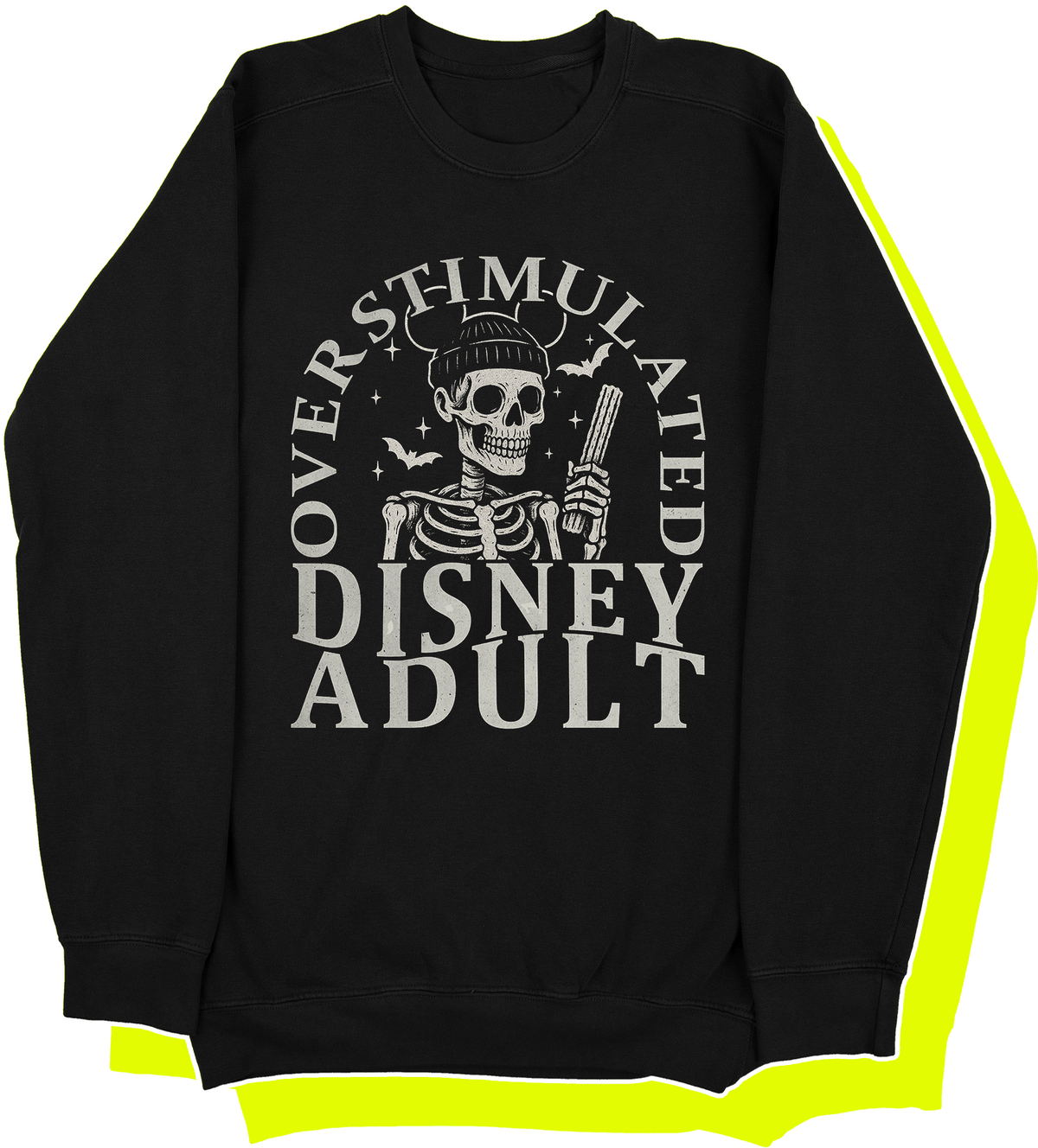 Overstimulated Disney Adult Sweater