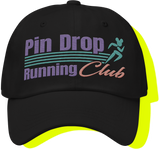 Pin Drop Running Club Dad hat
