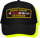 Rope Drop Vet Trucker Hat